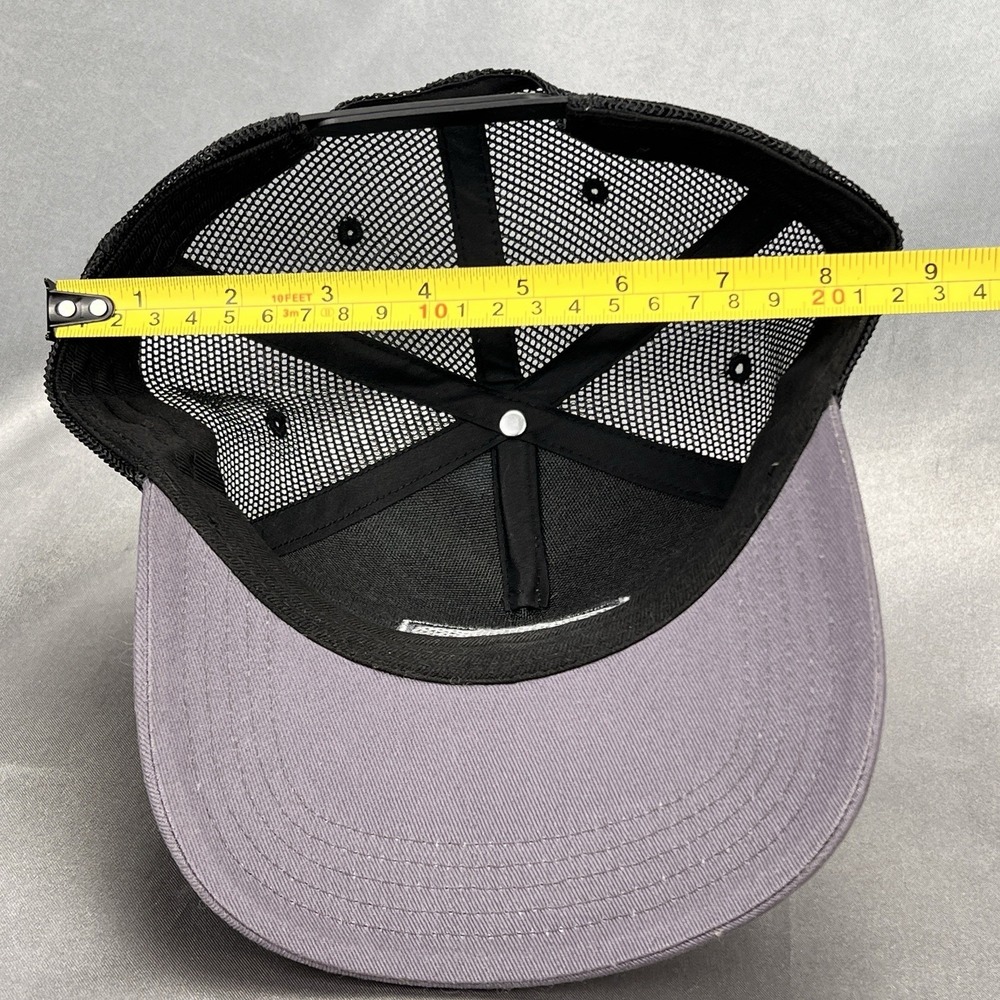 Leatt‎ Trucker Hat Explore Your Limits Gray Black Mesh Outdoor Moto Snapback Cap - Picture 10 of 11